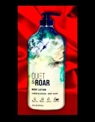 Quiet & Roar Body Lotion Lemon BLOSSOM & MINT 16oz skin/sense Remedy Ltd Edition - Image 1 of 4