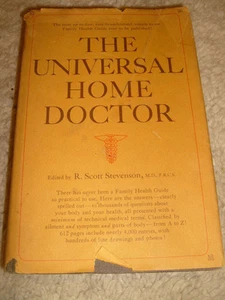 The Universal Home Doctor by R. Scott Stevenson - 1965 second printing HC/DJ - Bild 1 von 6