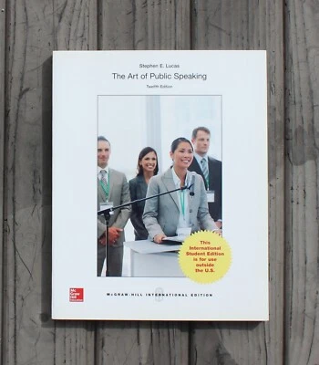 The Art of Public Speaking 12th International Edition - Image 1 of 2