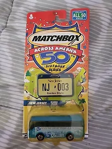 Matchbox Across America 50th Birthday Series New Jersey Ikarus Coach V45 B1 - Picture 1 of 3