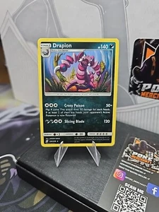 Pokémon TCG Drapion Unified Minds 134/236 Regular Rare - Picture 1 of 2