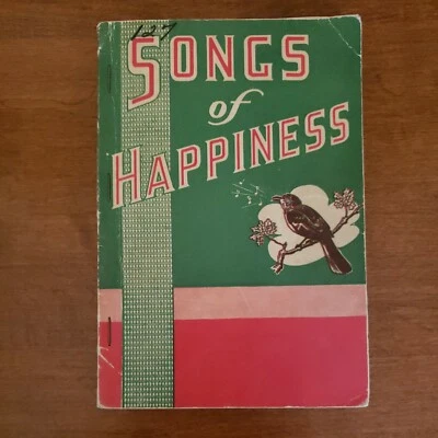 Songs of Happiness The LeFevre Trio Sheet Music Song Book 1950s DIRECT SALE RARE - Image 1 of 4