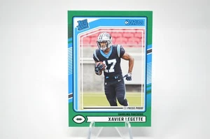 Xavier Legette 2024 Donruss #323 Press Proof Green Rookie Carolina Panthers - Imagen 1 de 2