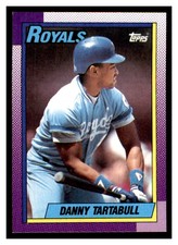 1990 Topps #540 DANNY TARTABULL Kansas City Royals ~F7EE