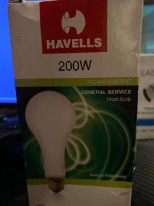 Havells 200W Incandescent Bulb - Picture 1 of 2