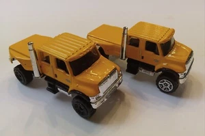 Matchbox International CXT Yellow Truck Chrome & Black Wheels Variation #29 - Picture 1 of 13