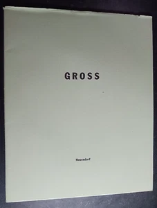 Erwin Gross 1988 Galerie Neuendorf Frankfurt Deutschland Kunstausstellungskatalog - Bild 1 von 10