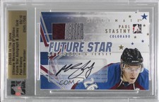 2008-09 ITG Ultimate Memorabilia 9th Edition Gold /10 Paul Stastny Auto