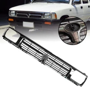 Front Grille Chrome For Toyota Hilux LN85 RN90 Pickup Truck Ute MK3 1989-1997 - Picture 1 of 9