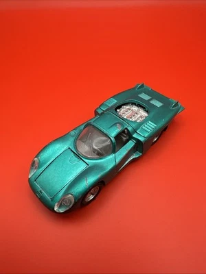 Norev "Jet-Car " 815 Alfa Romeo 33 Sport Prototype 1968 Vert métallisé .  Type 1 - Photo 1/4