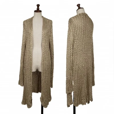 Cárdigan DONNA KARAN NEW YORK Seda Calado Tejido Sin Botones Talla S (K-135971) Foto 1 de 4