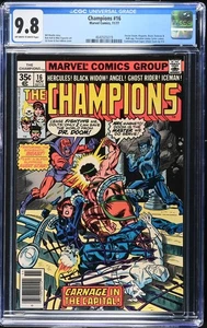 Champions #16 CGC 9.8 • Ghost Rider • Magneto • Dr. Doom • Marvel Comics 1977 - Picture 1 of 2