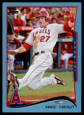 2014 Topps Mike Trout #1a Blue - Image 1 of 2