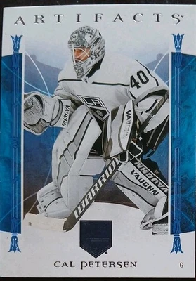 2022 - 2023 Upper Deck Artifacts Cal Petersen Kings #52 Hockey Card - Image 1 of 2
