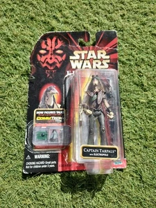 Star Wars Episode 1 Captain Tarpals & Comm Talk Chip New - Picture 1 of 6