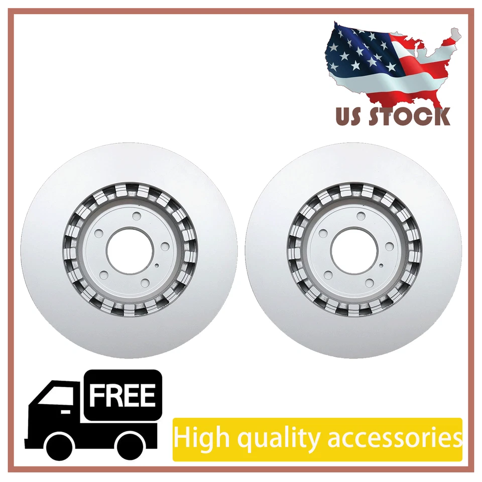 New Rear Brake Disc Rotors 4M0615601N For 2016-2023 Bentley Bentayga US Foto 1 de 4