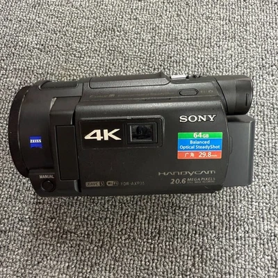 SONY FDR-AXP35 4K Video Cam Handycamer 10x Optical Zoom Built-in Microphone - Image 1 of 4