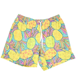 Chubbies Swim Trunks Pineapple Print Shorts XXLarge Neon Tropicalcore Y2K - Picture 1 of 12