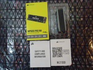 Corsair MP600 PRO NH 4TB M.2 NVME PCIE 4.0 3D TLC NAND 3000TBW - Afbeelding 1 van 12