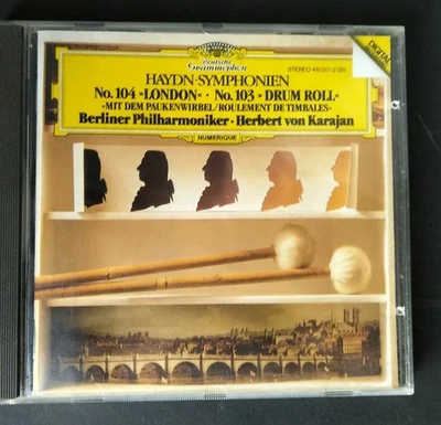 Haydn: Symphonien No. 104 & No. 103 BPO Karajan (CD, Deutsche Grammophon) - Image 1 of 3