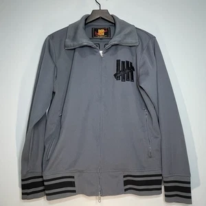UNDEFEATED Full Zip Dark Gray Jacket 100% Polyester Size Medium - Picture 1 of 12