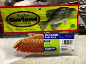 Bobby Garland Original Baby Shad 2" Watermelon Wine NIP 18 Per Pack - Picture 1 of 2