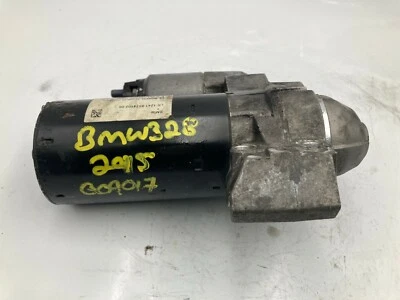 BMW 328d 2014 2015 motor diésel motor de arranque Bosch 0001148509 OEM 124185740206 Foto 1 de 4