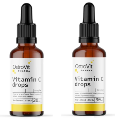 OstroVit Pharma Vitamin C Tropfen 2 x 30 ml ( 2 x 40 Portionen)