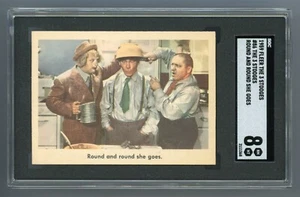 1959 The Three Stooges #86 Round And Round She Goes SGC 8 NM/MT #2111368 - Picture 1 of 2
