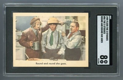 1959 The Three Stooges #86 Round And Round She Goes SGC 8 NM/MT #2111368 - Image 1 of 2