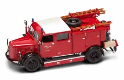 1950 Mercedes Benz TLF50 Schorndorf Fire Engine Yatming 43013 1/43 Diecast Truck - Image 1 of 3