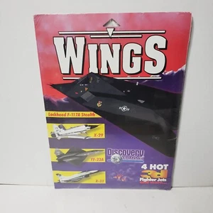FOLD N FLY Advanced Tactical Fighter Series Stealth Attack Bomber Jets Paper NEW - Picture 1 of 7