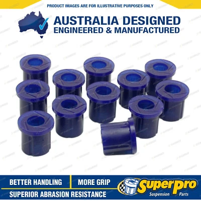 SuperPro HD Front Leaf Spring Bush Kit for Toyota LandCruiser 70 73 75 Series - image 1 of 2