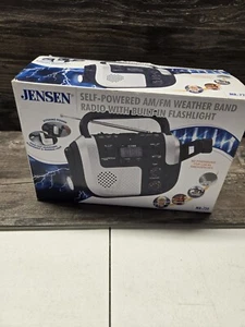 Jesen Mr-720 Radio WeatherBand AM/FM Radio LED Flashlight Lantern Speaker LN  - Picture 1 of 1