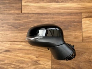 Ford Fiesta Mk8 2017-2024 Door Wing Mirror Frozen Black New Drivers Side R/H - Picture 1 of 3