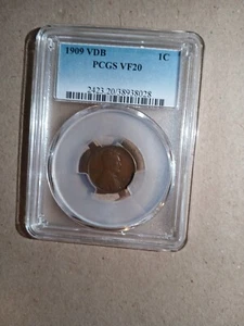 1909 VBD Wheat Pennt VF20 - Picture 1 of 2