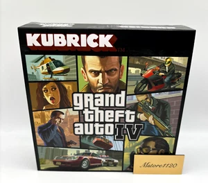Medicom Toy Kubrick Grand Theft Auto IV 4 Figure Crime Action Game with Box New - Picture 1 of 15