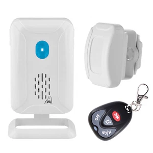 Infrared Window Sensor Home Security Outdoor Driveway Alarm Waterproof w/ Remote - Picture 1 of 12