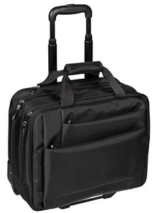 TROLLEY DERMATA BUSINESS XL LAPTOPTROLLEY NOTEBOOK NYLON SCHWARZ 79 - Bild 1 von 2