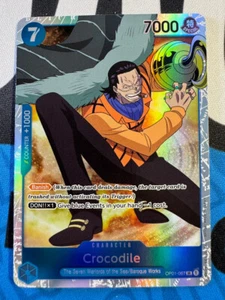One Piece Romance Dawn CROCODILE OP01-067 SR Foil NM English NOCO - Picture 1 of 2