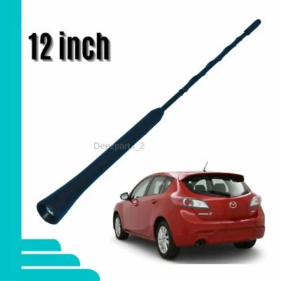 Antena 12" Negra para Mazda 3 (2005-2020) Foto 1 de 4