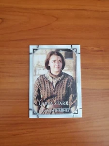 Tarjeta base de Juego de Tronos 2021 de Rittenhouse #32 de Arya Stark - envío gratuito - Imagen 1 de 2