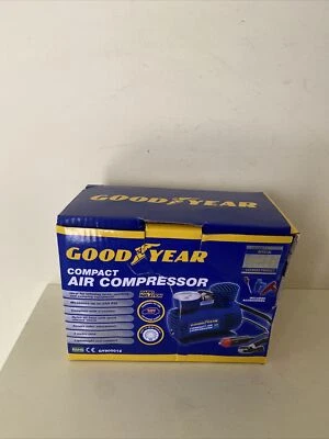 Neumático de coche Goodyear compresor de aire compacto bomba ciclo bicicleta 3 m cable inflador 12 V Foto 1 de 4