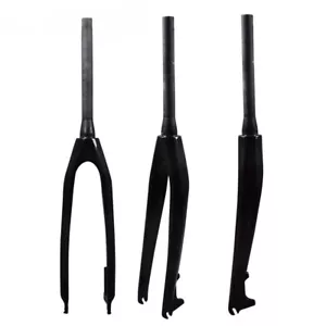 Carbon Mtb Bicycle Fork 26/27.5/29er Tapered Tube Mountain Bike Rigid Fork - Picture 1 of 20