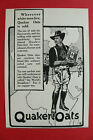 WL2b) Werbung Quaker 1910 Oats Haferflocken London England UK Grafik