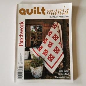 Quiltmania Magazine Quilt #92 Issue 2012 Crafts Quilting Patterns Yoko Saito - Picture 1 of 6