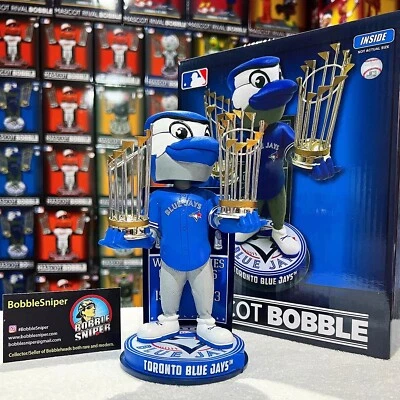 ACE Toronto Blue Jays World Series Champions Mascot Exclusive MLB Bobblehead - Image 1 of 4