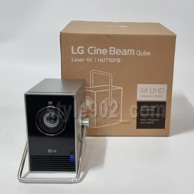 Original LG CineBeam Qube HU710PB 4K UHD Smart Portable Laser Projector - FedEX - Image 1 of 4
