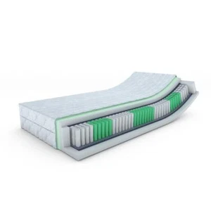 MSS e.K. 7 Zonen Taschenfederkern Matratze "ECO"  H2 | H3 - Bild 1 von 4