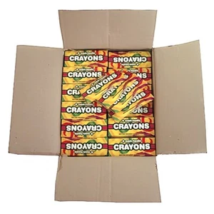 96 Packs of 4 Individual Crayons not Crayola School Party Kids All New * - Picture 1 of 2